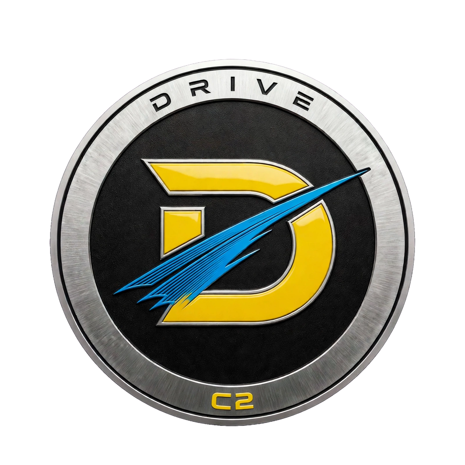 EVM DRIVE C2 coin emblem