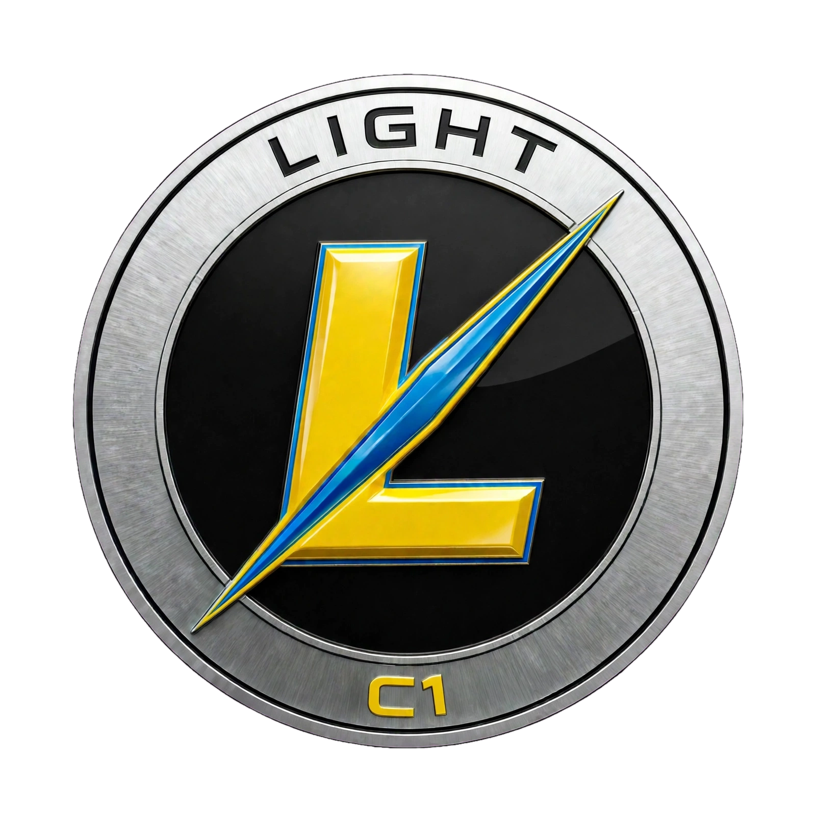 LVM LITE C1 coin emblem